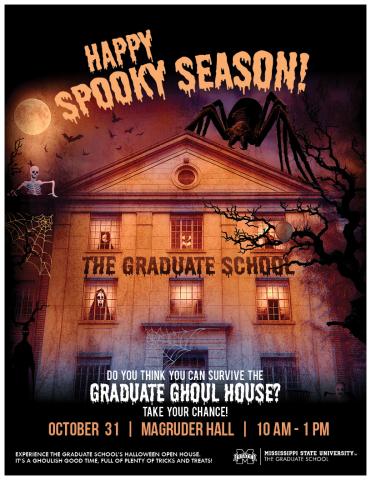 Halloween Open House Flyer