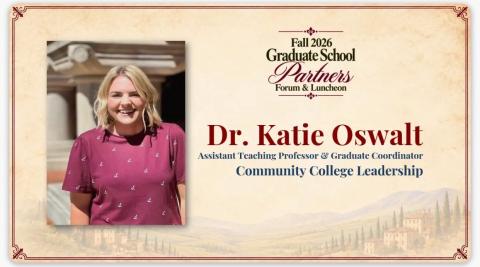 Dr. Katie Oswalt